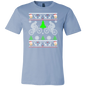Mountain Biking Ugly Christmas Sweater T-shirt