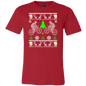 Mountain Biking Ugly Christmas Sweater T-shirt