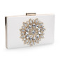 Women Luxury Diamond Crystal Clutch Purse Evening Wedding Party Bags