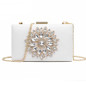Women Luxury Diamond Crystal Clutch Purse Evening Wedding Party Bags