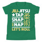 Tap, Snap Or Nap - Youth Short Sleeve T-Shirt