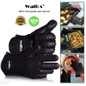 WALFOS 1 piece food grade Heat Resistant Silicone Kitchen barbecue oven glove Cooking BBQ Grill Glove Oven Mitt Baking glove