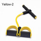 2/4 Tube Strong Fitness Resistance Bands Latex Pedal Exerciser Foot Pull Ropes yoga Sports