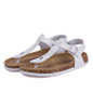 Flat cork sandals