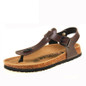 Flat cork sandals
