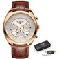 Luxury Leather Watch