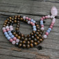 Love and Rose Quartz Necklace