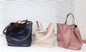 Reversible Vegan Leather Tote Bag