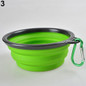 Top Selling Pet Bowls, Pet Feeders, 1PC Folding Silicone Dog Bowl, Foldable Pet Dish