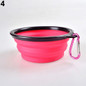 Top Selling Pet Bowls, Pet Feeders, 1PC Folding Silicone Dog Bowl, Foldable Pet Dish