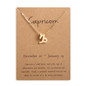 Zodiac Sign Necklace