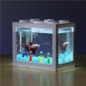 PETFORU Betta fish Fighting Cylinder Rumble Fish Cylinder Mini Aquarium Building block fish tank