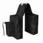 Motorcycle ATV Universal Fuel Tank Bag Luggage Saddlebag Cargo Storage Saddle Bag Black
