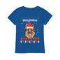 Merry Christmas German Shepherd - Premium Women's T-shirt