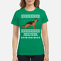 German Shepherd Through The Snow - Women's T-shirt