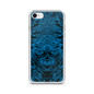Abstraction Petal - Blue Cell Phone Case - Fits iPhone X