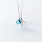 Crystal Mermaid Necklace (925 Sterling Silver)