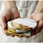 Premium Modern Gold Design Marble Coaster