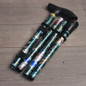 Aluminium Folding Telescopic Walking Stick(Floral Pattern)