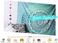 Blue Mandala Wall Hanging Psychedelic Tapestries Indian Cotton Twin Bedspread Picnic Sheet Wall Decor Blanket Wall Art Hippie Bedroom Decor: Home & Kitchen