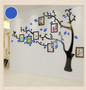 3D Wall Stickers Photo Frame Tree Wall Stickers DIY Wall Decor Livingroom Bedroom Decoration Poster