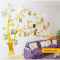 3D Wall Stickers Photo Frame Tree Wall Stickers DIY Wall Decor Livingroom Bedroom Decoration Poster