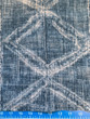 Mudcloth Style Fabric by the yard / Home Decor Fabric / Blue Upholstery Fabric / Home Decor fabric / Grey Black Mudcloth Fabric