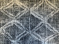 Mudcloth Style Fabric by the yard / Home Decor Fabric / Blue Upholstery Fabric / Home Decor fabric / Grey Black Mudcloth Fabric