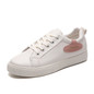 Women Sneakers 2019 Fashion Breathble Vulcanized Shoes Women Pu leather Platform Shoes Women Lace up Casual Shoes White sneaker