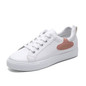 Women Sneakers 2019 Fashion Breathble Vulcanized Shoes Women Pu leather Platform Shoes Women Lace up Casual Shoes White sneaker