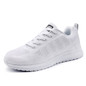 Women Shoes 2019 White Sneakers For Women Breathable Walking Vulcanized Shoes Sport Flyknit Casual Shoes Flat Gym Tenis Feminino