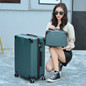 RTYCDG New 2PCS / 14" Cosmetic Bag 20/26 Inch Brand Men's Trolley Case Luggage Travel Bag Student Ladies Rolling Suitcase