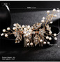 Crystal Peals Hair Combs Bridal Hair Clips