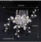Crystal Peals Hair Combs Bridal Hair Clips
