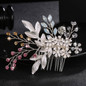 Crystal Peals Hair Combs Bridal Hair Clips