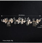 Crystal Peals Hair Combs Bridal Hair Clips
