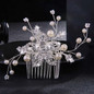 Crystal Peals Hair Combs Bridal Hair Clips