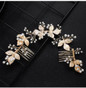 Crystal Peals Hair Combs Bridal Hair Clips