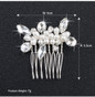 Crystal Peals Hair Combs Bridal Hair Clips