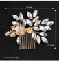 Crystal Peals Hair Combs Bridal Hair Clips