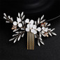 Crystal Peals Hair Combs Bridal Hair Clips
