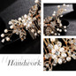 Crystal Peals Hair Combs Bridal Hair Clips