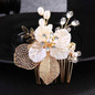Crystal Peals Hair Combs Bridal Hair Clips