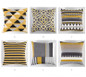 Home Decor Embroidered Cushion Cover Geometric