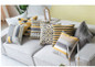 Home Decor Embroidered Cushion Cover Geometric