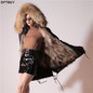 2020 Real Fur Coat Winter Jacket Women Long Parka Waterproof Big Natural Raccoon Fur Collar Hood Thick Warm Real Fox Fur Liner