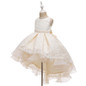 Kids Elegant Wedding Flower Girl Dress Princess Party