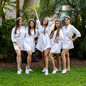 Satin Customized Bride and Bridesmaid Robes for Wedding Party