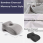 Memory Foam Nap Pillow For Travel Headrest Neck Support Office Rest Lunch Break Pillow Orthopedic