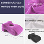 Memory Foam Nap Pillow For Travel Headrest Neck Support Office Rest Lunch Break Pillow Orthopedic